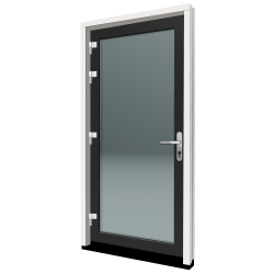 ACHTERDEUR GLAS BUITENDRAAIEND ACHTERDEUR GLAS BUITENDRAAIEND