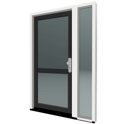 VOORDEUR VIKA BASIS V1 MET ZIJLICHT RECHTS/LINKS VOORDEUR VIKA BASIS V1 MET ZIJLICHT RECHTS/LINKS