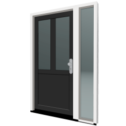 VOORDEUR VIKA BASIS V4 MET ZIJLICHT RECHTS/LINKS VOORDEUR VIKA BASIS V4 MET ZIJLICHT RECHTS/LINKS