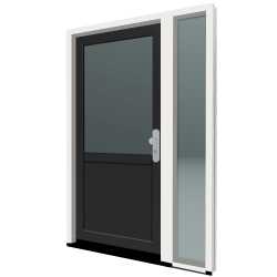 VOORDEUR VIKA BASIS V3 MET ZIJLICHT RECHTS/LINKS VOORDEUR VIKA BASIS V3 MET ZIJLICHT RECHTS/LINKS