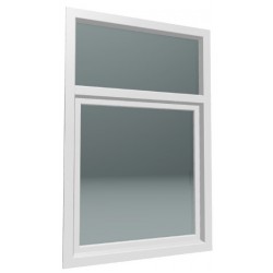 DRAAI/KIEP MET BOVENLICHT VAST KOZIJN