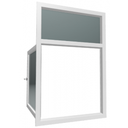 DRAAI/KIEP MET BOVENLICHT VAST KOZIJN DRAAI/KIEP MET BOVENLICHT VAST KOZIJN